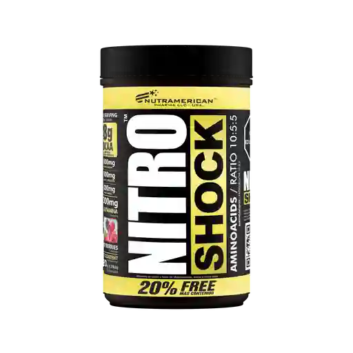 Nitro Shock Frutos Rojos 1.16 Lb (526 G)