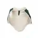 Chaleco 5xl Parches Verde Botella Borrego Marfil