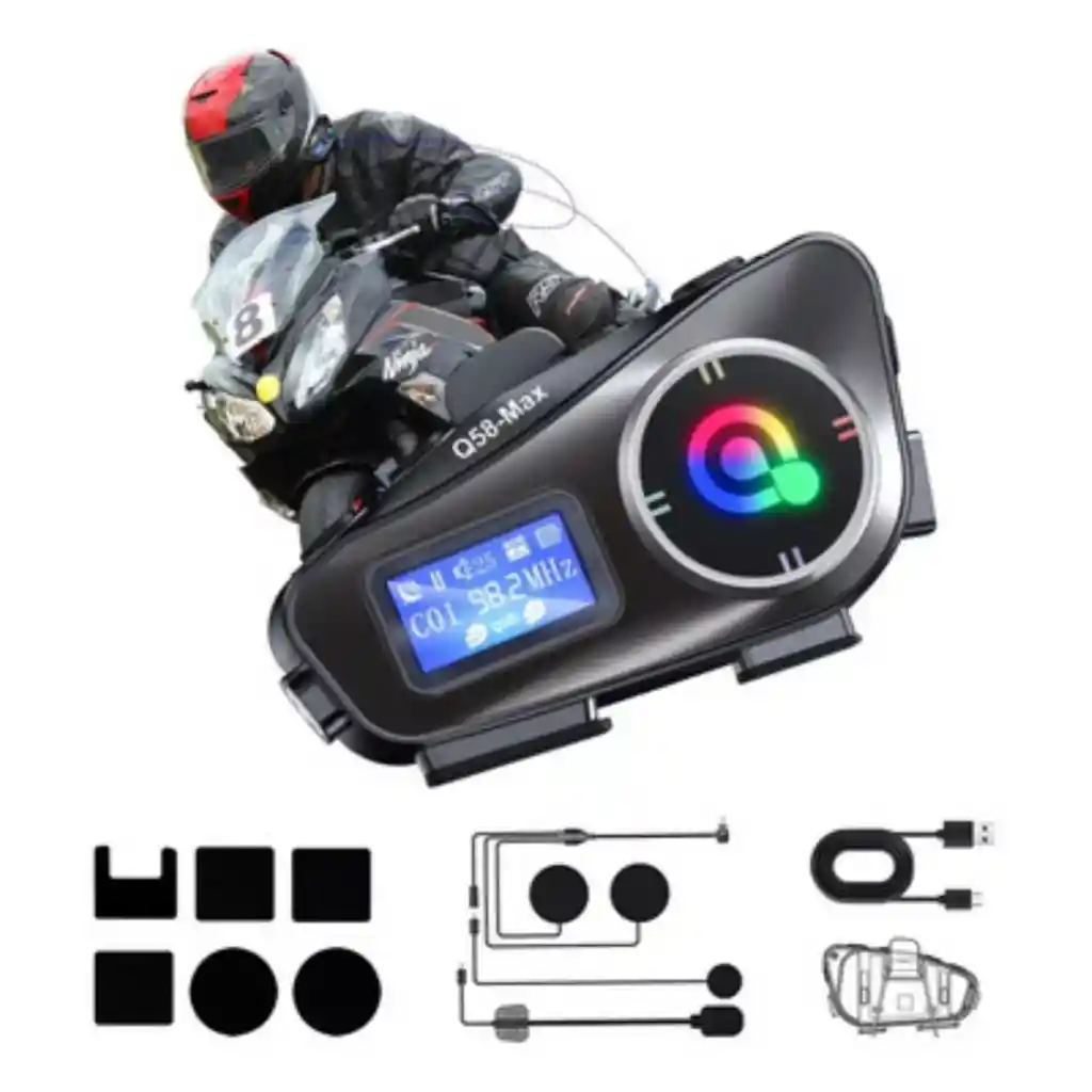 Intercomunicador Para Casco Modelo Q58-max