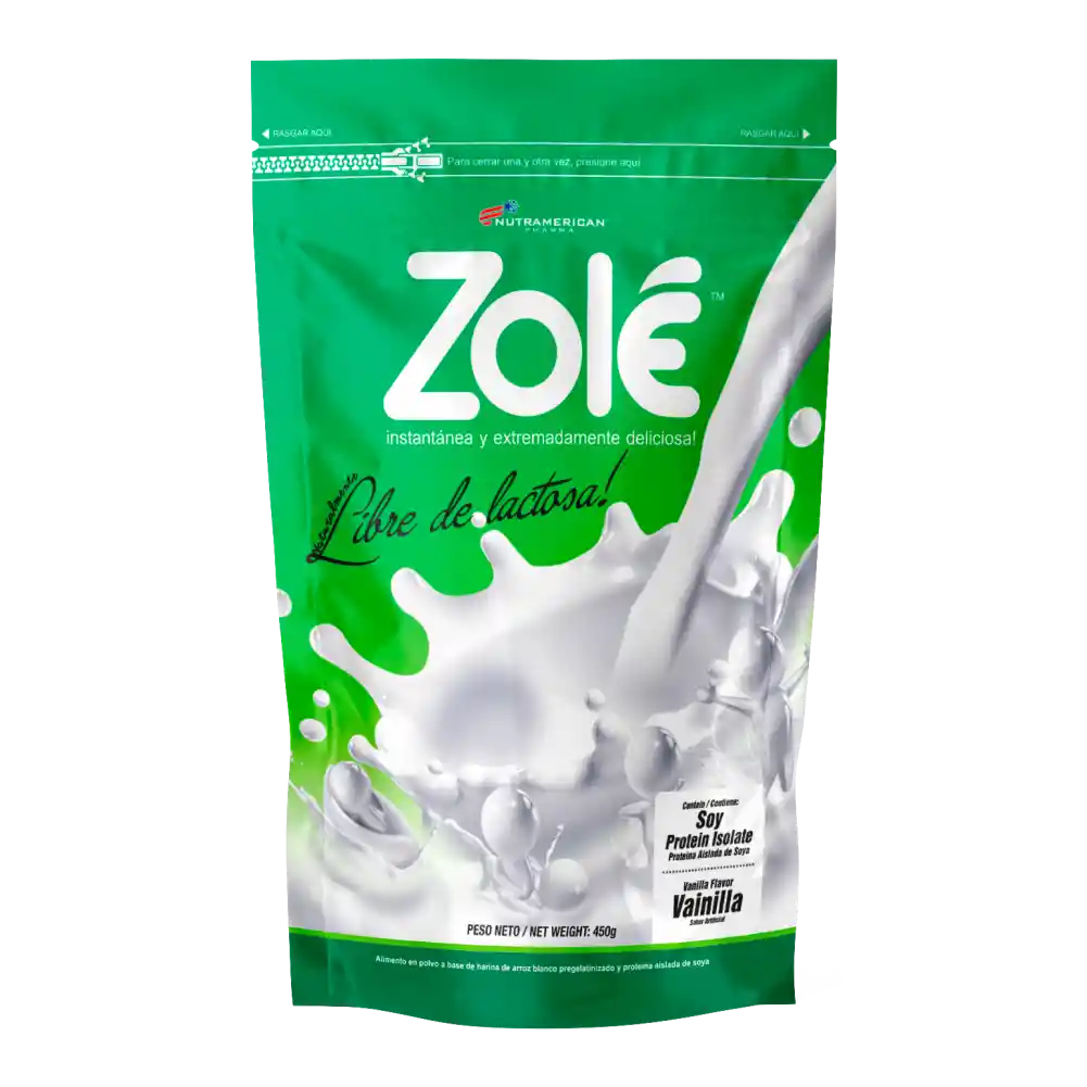Zolé Vainilla (450 Gr)