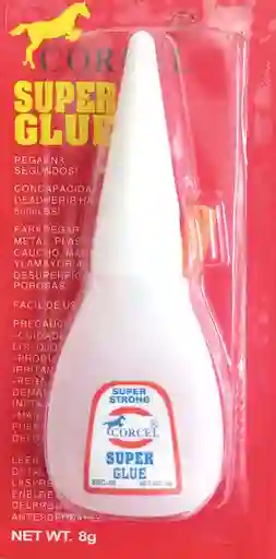 Pegante Instantaneo En Botella, Super Glue - 8g Corcel