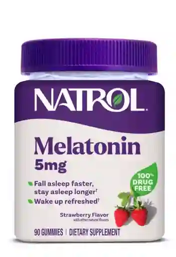 Melatonina Gomas 5 Mg Natrol