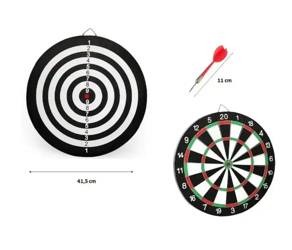 Juego De Dardos Diana 2 En 1