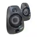 Parlante Bocina Multimedia De Mesa Para Pc- Portatil Wit Pm-89 Triangulo Negro Bafle Auxiliar