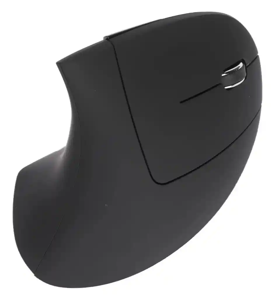Mouse Ergonomico Vertical Inalambrico Iluminado Color Negro