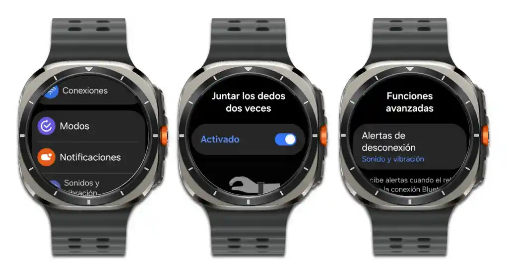 Samsung Galaxy Watch Ultra Lte L705 1.5" Super Amoled 47 Mm Titanio Replica.