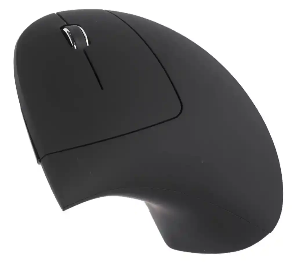 Mouse Ergonomico Vertical Inalambrico Iluminado Color Negro