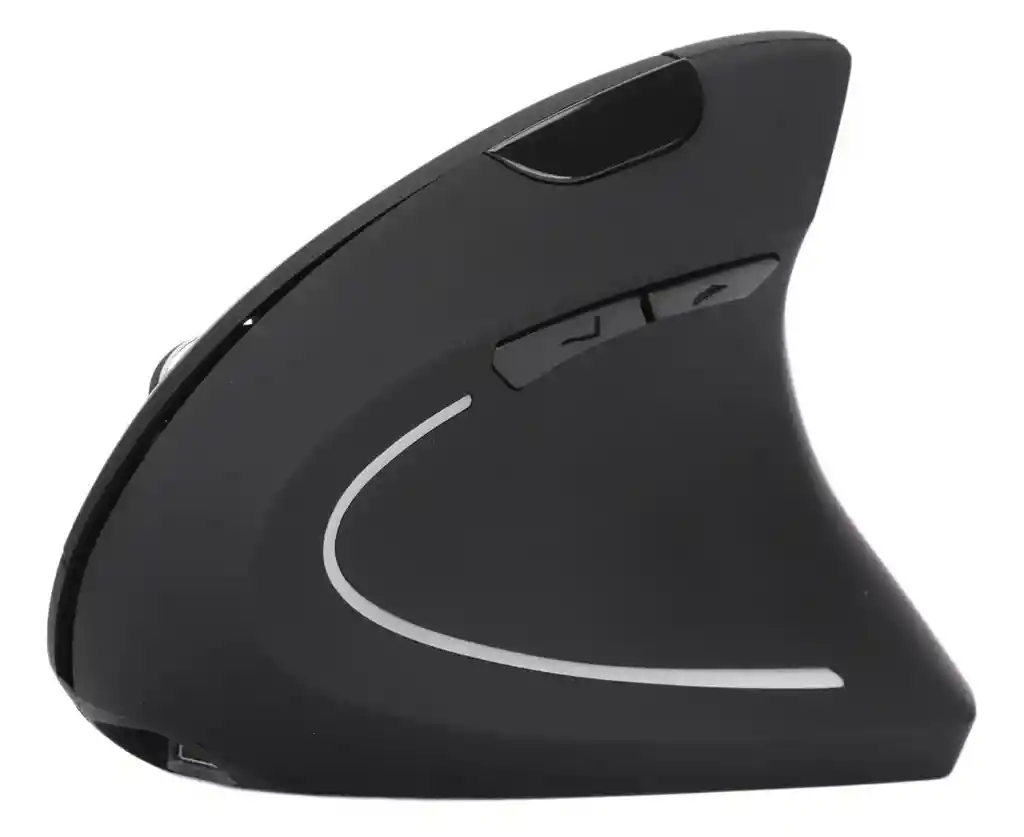 Mouse Ergonomico Vertical Inalambrico Iluminado Color Negro