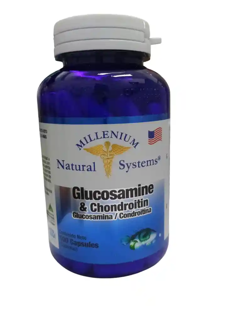 Glucosamina & Chondroitin X 100 Capsulas Natural Systems