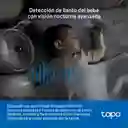 Camara Seguridad Wifi Deteccion Movimiento Vision Nocturna Tapo