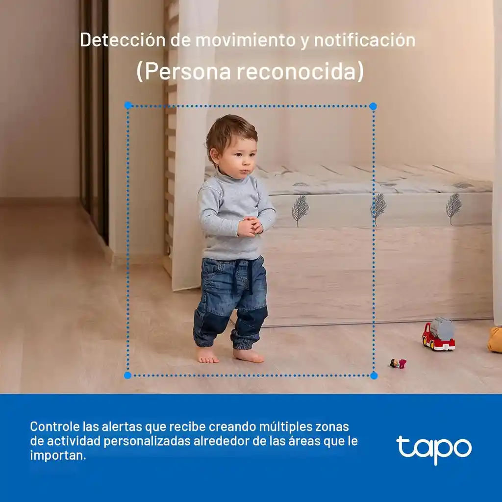 Camara Seguridad Wifi Deteccion Movimiento Vision Nocturna Tapo