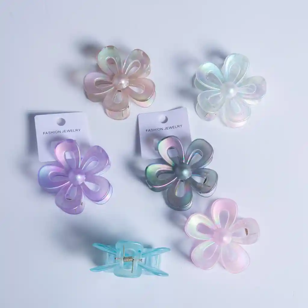 Pinza Flor Mediana Tornasol