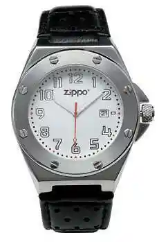 Reloj Zippo Deportivo Pulso En Cuero