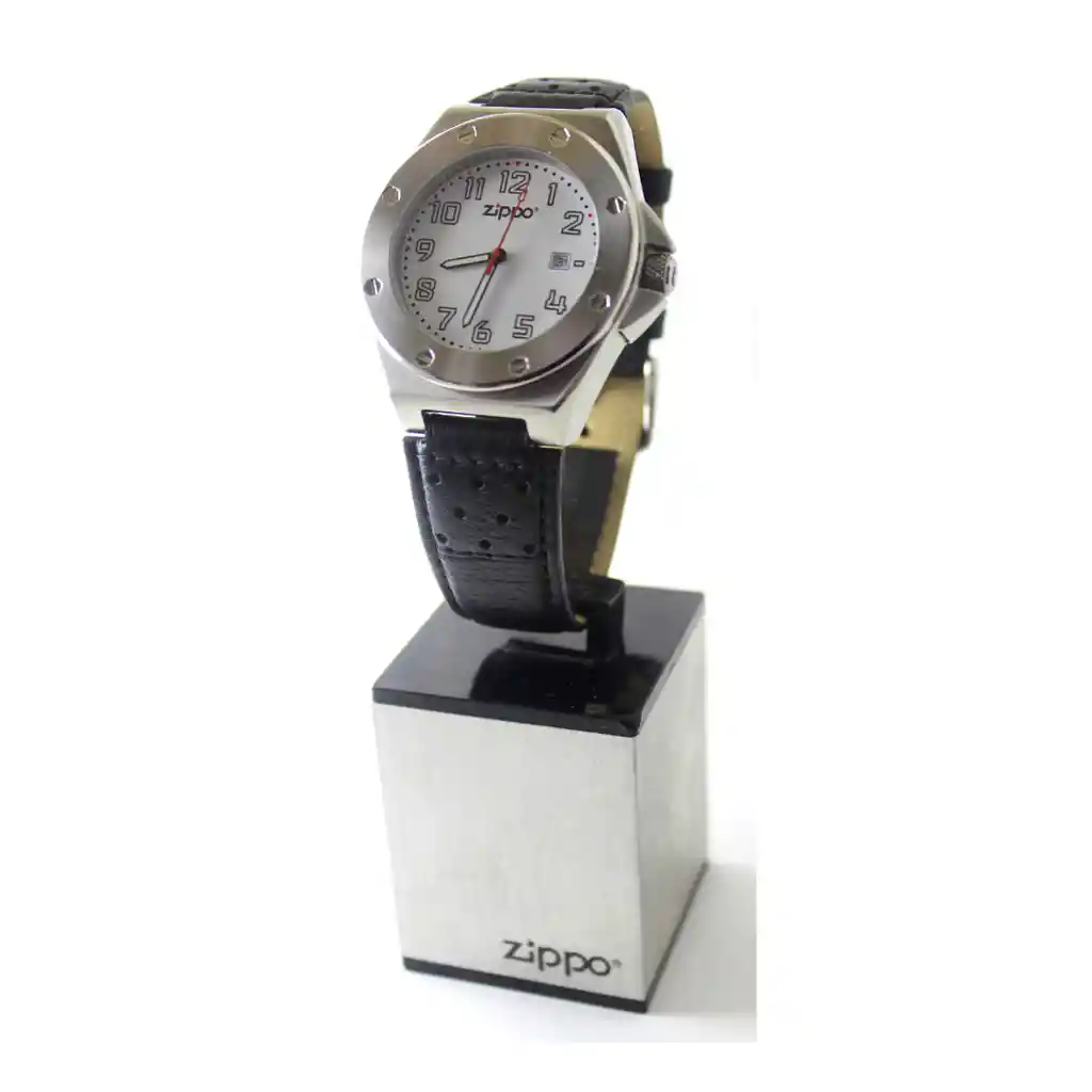 Reloj Zippo Deportivo Pulso En Cuero