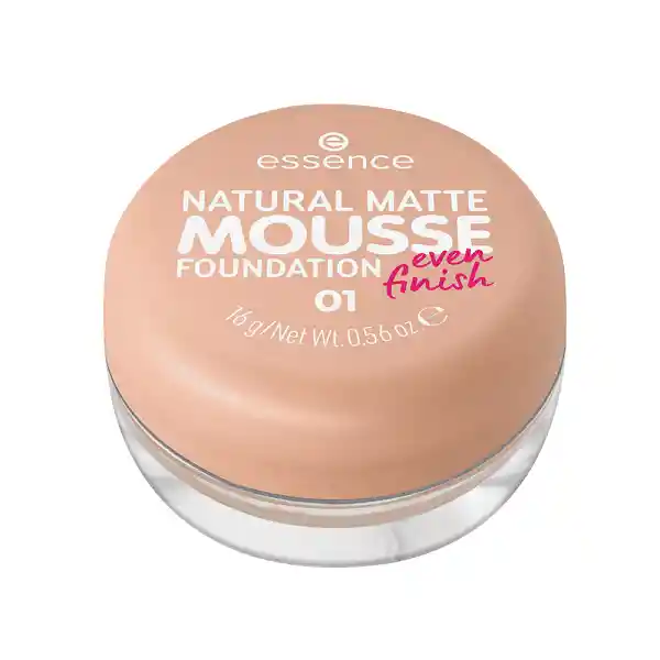Base Essence Natural Matte Mousse T01 16g