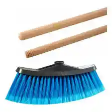Escoba Suave Cabo Madera Fuller Pinto