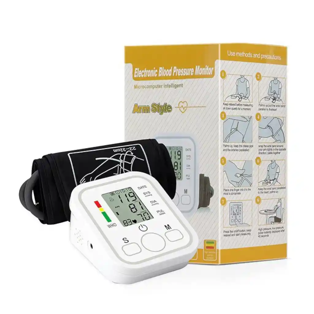 Tensiometro Digital De Brazo Facil De Usar En Casa