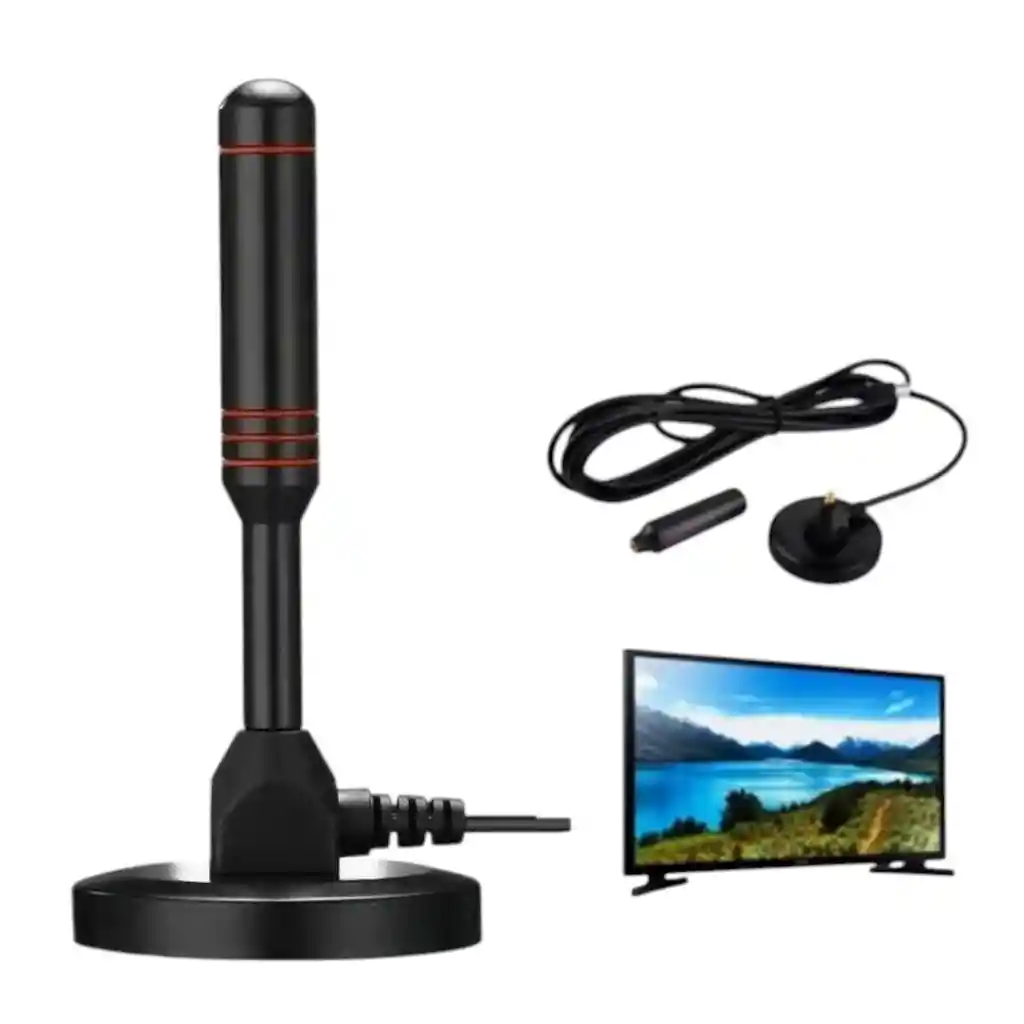 Antena Tdt Digital Para Tv Hd Señal Clara Facil De Instalar