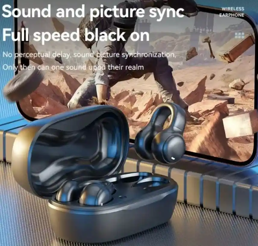 Audifonos Bluetooth Clip-on M47 Con Reducción De Ruido