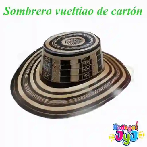 Sombrero De Carton Costeño