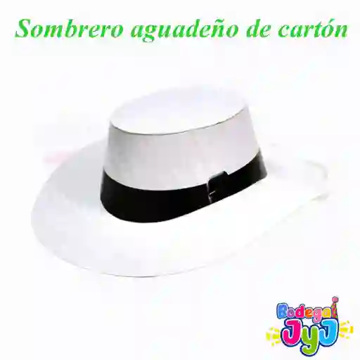 Sombrero Carton Aguadeño