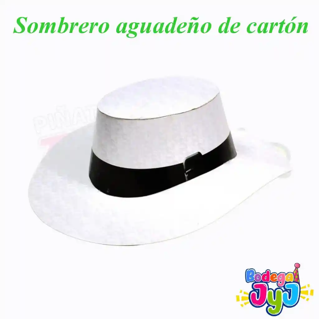 Sombrero Carton Aguadeño