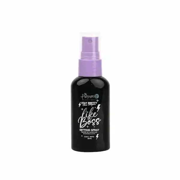 Fijador De Maquillaje Like A Boss Mini Purpure