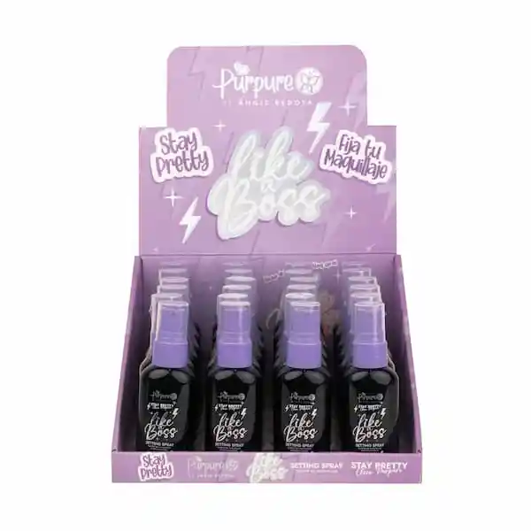 Fijador De Maquillaje Like A Boss Mini Purpure