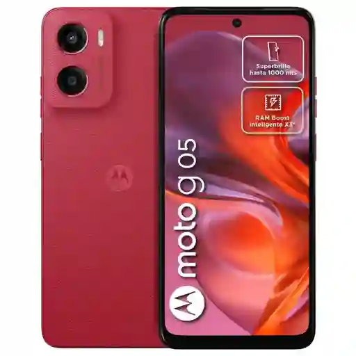 Celular Motorola Moto G05 Dual Sim 128gb /4gb 6.7'', Rojo