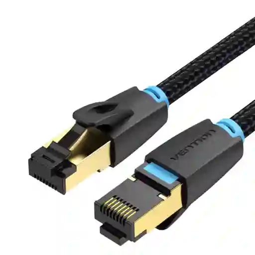 Cable Red Ethernet Nylon Cat8 Trenzado 3m Alta Velocidad