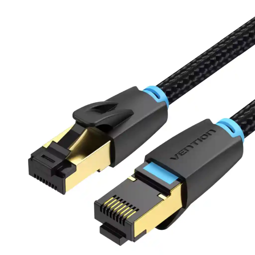 Cable Red Ethernet Nylon Cat8 Trenzado 3m Alta Velocidad