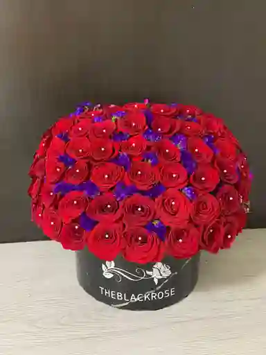 Topiario Rojo 80 Rosas