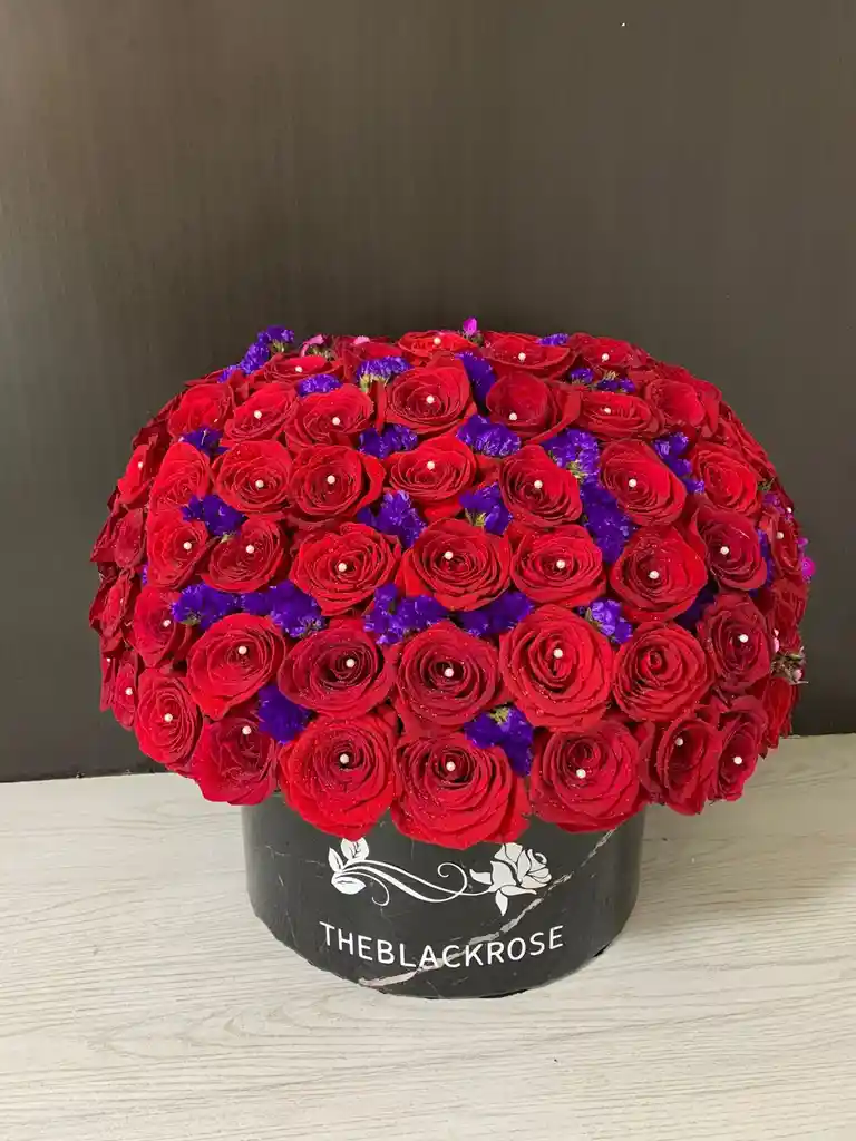 Topiario Rojo 80 Rosas