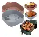 Molde Protector Freidora Air Fryer Cuadrado Reutilizable 20cm