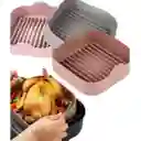 Molde Protector Freidora Air Fryer Cuadrado Reutilizable 20cm