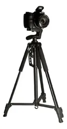 Trípode Profesional Aluminio 150 Cm Celular Camara Control Bluetooth Estuche Panorámico