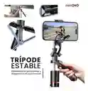 Trípode Palo Selfie Profesional Control Bluetooth Giro 80° Portátil Viajero Innovo F16