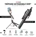 Trípode Palo Selfie Profesional Control Bluetooth Giro 80° Portátil Viajero Innovo F16