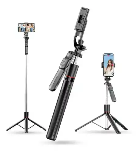 Trípode Palo Selfie Profesional Control Bluetooth Giro 80° Portátil Viajero Innovo F16