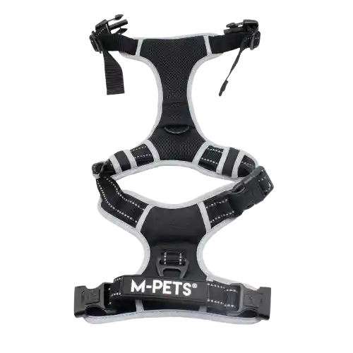 M-pets Arnés De Hiking Negro Ónix Para Perro - S