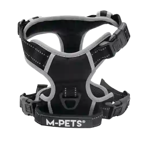 M-pets Arnés De Hiking Negro Ónix Para Perro - S
