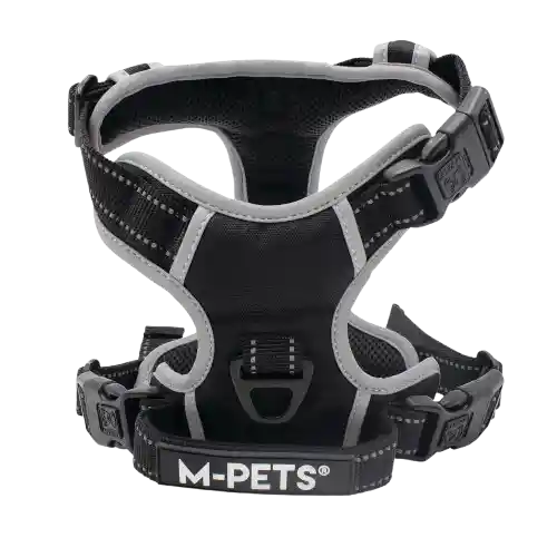 M-pets Arnés De Hiking Negro Ónix Para Perro - S