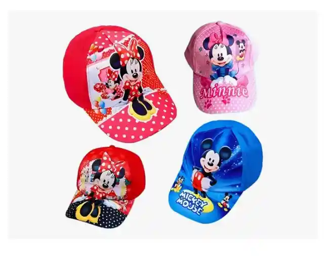Gorra Sombrero De Sol Para Niños Disney Mickey Minnie Playa