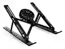 Soporte Para Laptop Notebooks Pc Portátil Con Ventilador Altura Ajustable Portátil Y Ergonómico