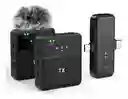 Micrófono De Solapa Sx31 Doble Iphone Tipo C Incluye Anti-pop Peluche