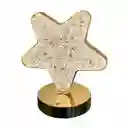 Lámpara Led De Mesa Diseño Estrella Táctil Recargable