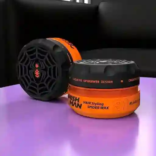 Cera Moldeadora Para Cabello Nishman Tipo Spider S1 Blackwidow 150 Ml