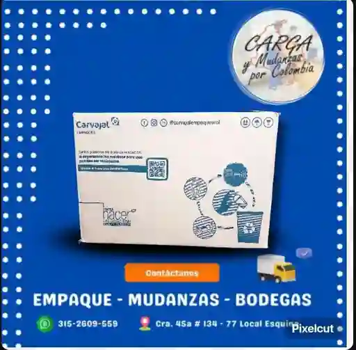 Caja Grande Carvajal 60x40x40 Para Mudanza-empaque Y Embalaje
