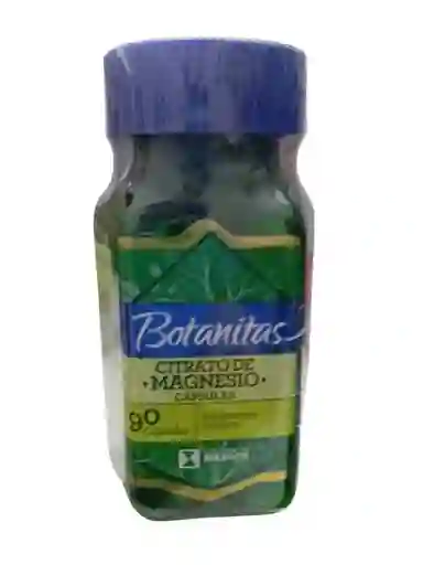 Citrato De Magnesio 490 Mg X 90 Capsulas Botanitas