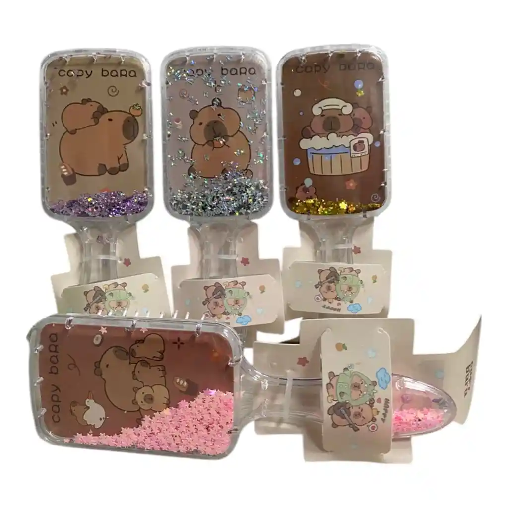 Cepillo Desenresante De Cabello Capybara Para Niñas